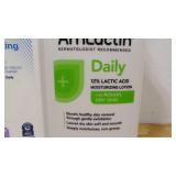 Lot of 2 Daily Moisturizers-AmLactin-20oz & Up & Up-12oz