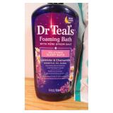 Bathing Salts, Bubble Bath, and Facial Cleanser