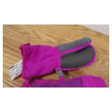 Head Jr. Ski Mittens XS-Pink/ Purple