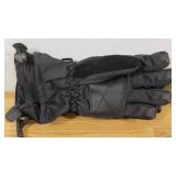 Head Boys Junior Jr Black Insulated Ski Snowboard Winter Gloves XL 14-16+