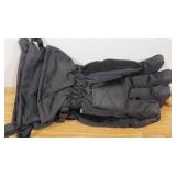 Head Boys Junior Jr Black Insulated Ski Snowboard Winter Gloves M 6-10