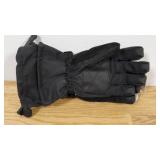 Head Girls Junior Jr Black Insulated Ski Snowboard Winter Gloves L 10-14