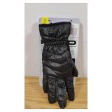Head Womens Hybrid Gloves SMALL Waterproof Windproof BLACK Fauxfur Plush Lining