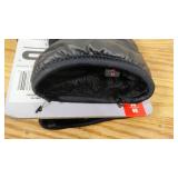 Head Womens Hybrid Gloves Medium Waterproof Windproof BLACK Fauxfur Plush Lining
