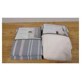 Set of 2 Threshold Shower Curtains