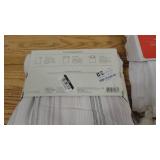 Set of 2 Sheer Light Filtering Curtains-2 Styles