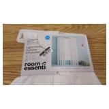 2pk Light Filtering Window Curtain Panels - Room Essentials-42"W x 84"L-White