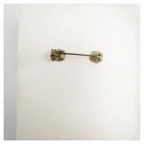 Hand Made  Set Of Two Wired Angels  Gold Tone Base Metal Brooches.