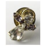 Group of 4  Angel Gold Tone Base Metal Lapel Pins.