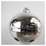 Wallace Silversmiths  1990 "Peaceful Doves" silver plate Christmas Sleigh Bell Ornament . 20th Edition