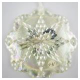 Fenton  1997 Chickadee Ornament . Boxed.