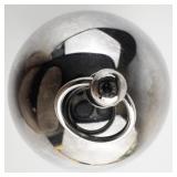 Wallace Silversmiths  1976 "Joyous Bicentennial" silver plate Christmas Sleigh Bell Ornament .