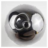 Wallace Silversmiths  1977 "Mistletoe & Doves" silver plate Christmas Sleigh Bell Ornament .