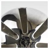 Wallace Silversmiths  1991 "Poinsettias" silver plate Christmas Sleigh Bell Ornament . 21st Edition