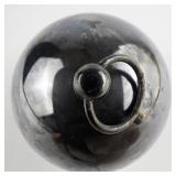 Wallace Silversmiths  1973 "Merry Christmas" silver plate Christmas Sleigh Bell Ornament .