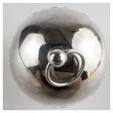 Wallace Silversmiths  1995 "SILVER ANNIVERSARY" silver plate Christmas Sleigh Bell Ornament . Limited Edition 25th Year