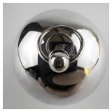 Wallace Silversmiths  1993 "Ribbons & Candles" silver plate Christmas Sleigh Bell Ornament .