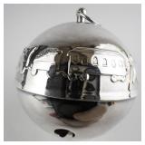 Wallace Silversmiths  1974 "Festive Toys" silver plate Christmas Sleigh Bell Ornament . Annual Edition. Fourth in a series