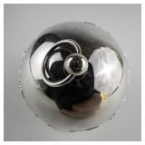 Wallace Silversmiths  1974 "Festive Toys" silver plate Christmas Sleigh Bell Ornament . Annual Edition. Fourth in a series