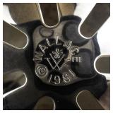 Wallace Silversmiths  1981 "Dashing Through the Snow" silver plate Christmas Sleigh Bell Ornament . Annual Edition. 11th in a Series