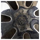 Wallace Silversmiths  1975 "Sprightly Elves" silver plate Christmas Sleigh Bell Ornament .