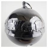 Wallace Silversmiths  1974 "Festive Toys" silver plate Christmas Sleigh Bell Ornament .