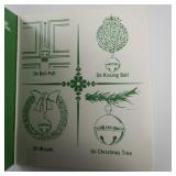 Wallace Silversmiths  1980 "Candles & Holly" silver plate Christmas Sleigh Bell Ornament . Annual Edition 10th in a Series.