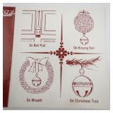 Wallace Silversmiths  1976 "Joyous Bicentennial" silver plate Christmas Sleigh Bell Ornament . Annual Edition. 6th in a Series.