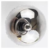 Wallace Silversmiths  1977 "Mistletoe & Doves" silver plate Christmas Sleigh Bell Ornament .