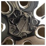 Wallace Silversmiths  1989 "Magical Santa & Reindeer" silver plate Christmas Sleigh Bell Ornament . Annual Edition. 19th in a Series