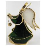 Beautiful Green Stained Glass Angel