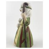 Jasco Merri-Bells 1978 Shepherd & Lamb Porcelain Figurine Bell