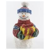 Cheerful Snowman Decoration with Battery operated Song