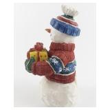Cheerful Snowman Decoration with Battery operated Song