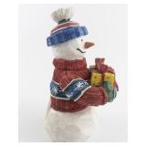 Cheerful Snowman Decoration with Battery operated Song
