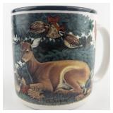 Potpourri Press Christmas "Forest Feast" 1993 Mug & Original Box