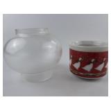 Boundary Waters "Mini Candy Cane Lamp" with Original Box