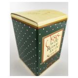 Enesco "Jesus is the Reason for the Season" Hurricane Lamp with Original Box