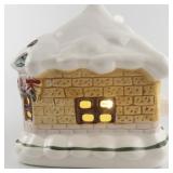 Enesco "Lighted Snowhouse" 1986 **Working** with Original Box #852872