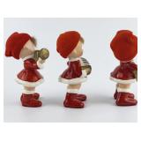 NAPCO Vintage Set of 3 Musical Christmas Pixie Elves