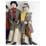 Vintage Set of 3 Christmas Carolers - CIRCA 1950