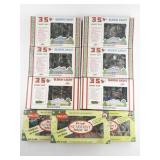 Vintage Group of 9 Sleigh Lights & Sunburst Lights. 5 Packs working, all in original packaging.