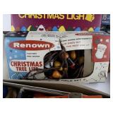 Massive Lot of Vintage X-MAS Lights, Bulbs, & More **Not Tested**