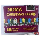 Massive Lot of Vintage X-MAS Lights, Bulbs, & More **Not Tested**