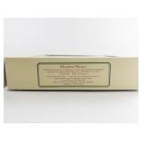 Vintage Christmas Classics Set of 8 Hand Decorated Glass Ornaments by European Craftsman in Original Packaging