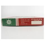 Vintage Italian Tinsel Star Light Up Christmas Tree Topper **Working**