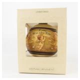 Hallmark Christmas Satin Unbreakable Ornament 1981 in Original Packaging