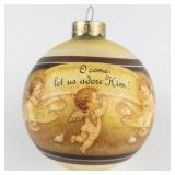 Hallmark Christmas Satin Unbreakable Ornament 1981 in Original Packaging