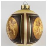 Hallmark Christmas Satin Unbreakable Ornament 1981 in Original Packaging