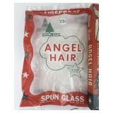 Vintage Group of Three Angel Hair for Decorating in Original Packaging